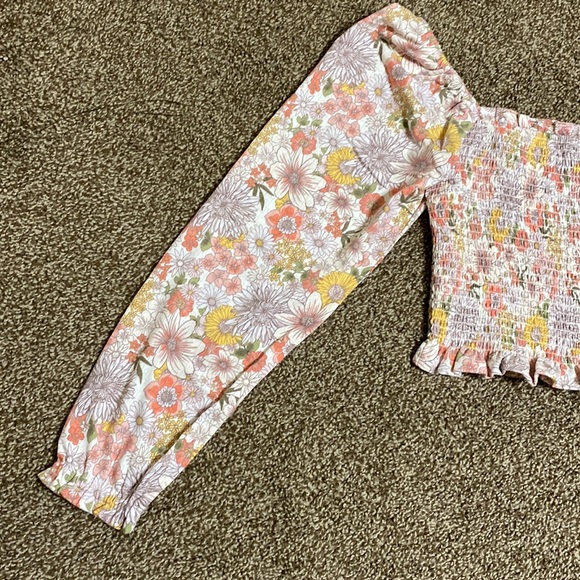 Long sleeve crop top - Picture 2 of 6